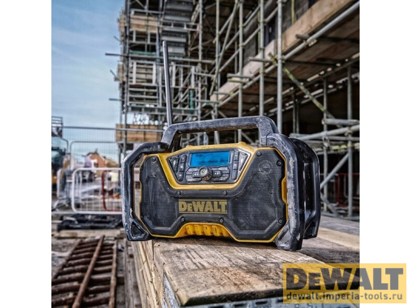 Портативная аудиосистема DeWALT, 12/18 В, с возможностью работы от сети, 30 Вт, без АКБ и ЗУ, DCR029