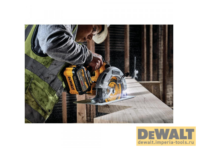 Бесщеточная дисковая пила DeWALT DCS573NT 18В, без АКБ и ЗУ Бесщеточная дисковая пила DeWALT DCS573NT 18В, без АКБ и ЗУ