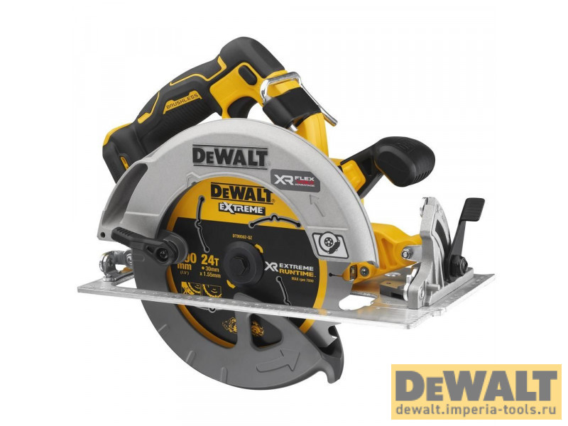 Бесщеточная дисковая пила DeWALT DCS573NT 18В, без АКБ и ЗУ Бесщеточная дисковая пила DeWALT DCS573NT 18В, без АКБ и ЗУ