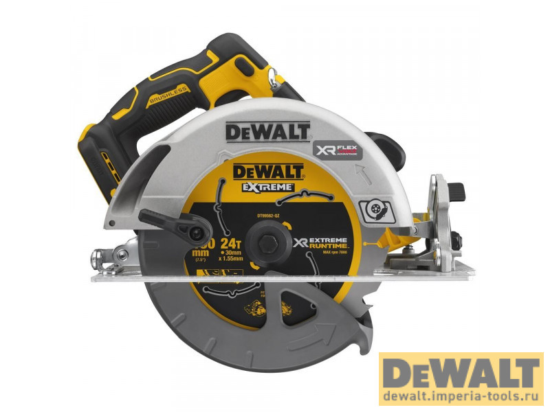 Бесщеточная дисковая пила DeWALT DCS573NT 18В, без АКБ и ЗУ Бесщеточная дисковая пила DeWALT DCS573NT 18В, без АКБ и ЗУ