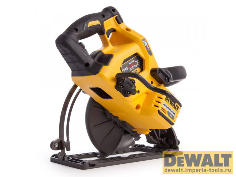 Аккумуляторная дисковая пила, 54В, DeWALT FLEXVOLT DCS577N, бесщеточная, 5800 об/мин, 190 мм Аккумуляторная дисковая пила, 54В, DeWALT FLEXVOLT DCS577N, бесщеточная, 5800 об/мин, 190 мм