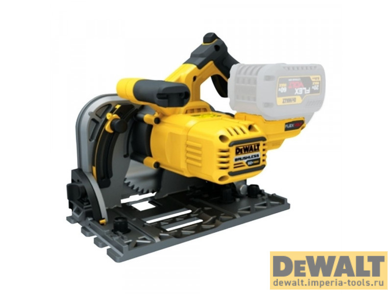 Аккумуляторная бесщеточная погружная дисковая пила DeWALT DCS520NT, 54 В, XR Аккумуляторная бесщеточная погружная дисковая пила DeWALT DCS520NT, 54 В, XR
