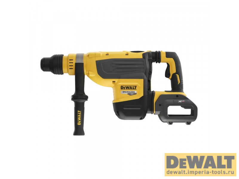 Аккумуляторный бесщеточный перфоратор DeWALT FLEXVOLT DCH733N, SDS-max, 54 В, XR, макс. Ø48 мм без аккумулятора и ЗУ