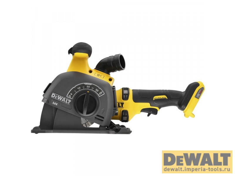Аккумуляторный бесщеточный штроборез DeWALT FLEXVOLT DCG200NT, 54 В