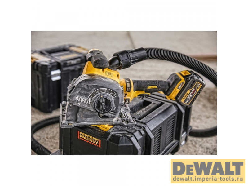Аккумуляторный бесщеточный штроборез DeWALT FLEXVOLT DCG200NT, 54 В