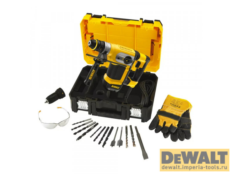 Перфоратор DeWALT D25417KT, SDS-plus, 1000 Вт Перфоратор DeWALT D25417KT, SDS-plus, 1000 Вт