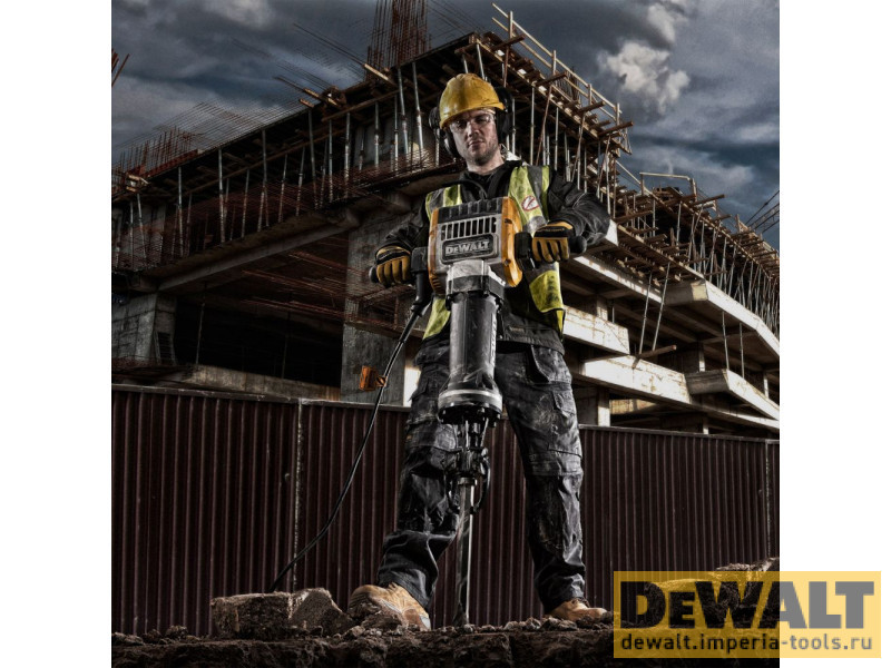 Отбойный молоток DeWALT D25981, HEX 28, 2100 Вт, 72 Дж