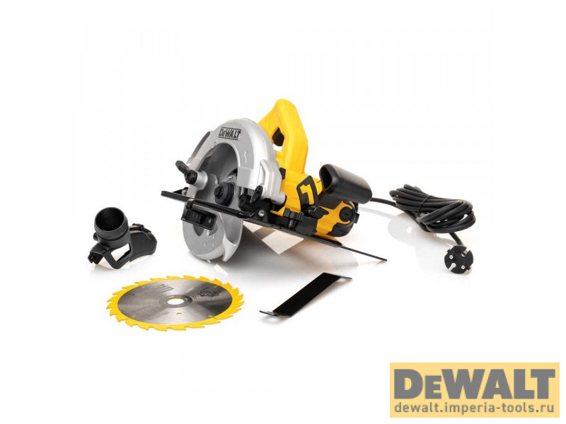Дисковая ручная пила DeWALT, 1200 Вт, 165 мм, 5500 об/мин, DWE550 Дисковая ручная пила DeWALT, 1200 Вт, 165 мм, 5500 об/мин, DWE550