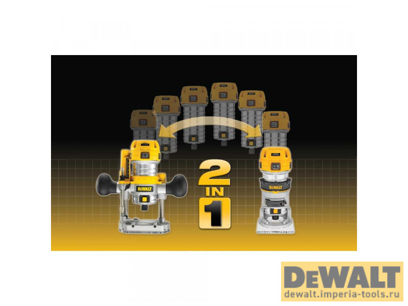 Фрезер DeWALT D26204K 900Вт Фрезер DeWALT D26204K 900Вт