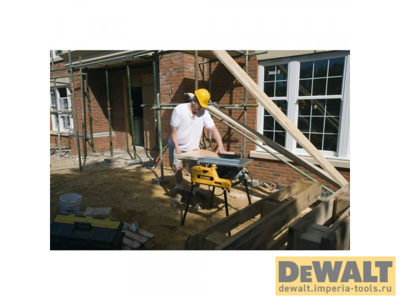 Комбинированная торцовочная-распиловочная пила DeWALT DW743N, 2000 Вт, 2850 об/мин Комбинированная торцовочная-распиловочная пила DeWALT DW743N, 2000 Вт, 2850 об/мин