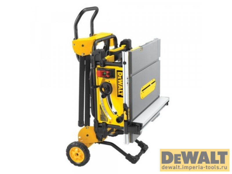 Подставка DeWALT DWE74911, для настольных пил с транспортировочными роликами Подставка DeWALT DWE74911, для настольных пил с транспортировочными роликами