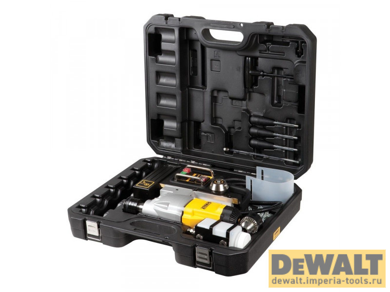 Сверлильный станок на магнитной подошве DeWALT DWE1622K, 1200 Вт Сверлильный станок на магнитной подошве DeWALT DWE1622K, 1200 Вт