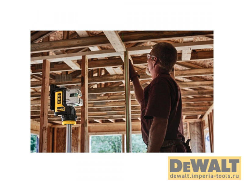 Линейный лазерный нивелир DeWALT, на батарейках, самовыравнивающийся, зеленый, 20 м, в кейсе, DW089CG Линейный лазерный нивелир DeWALT, на батарейках, самовыравнивающийся, зеленый, 20 м, в кейсе, DW089CG