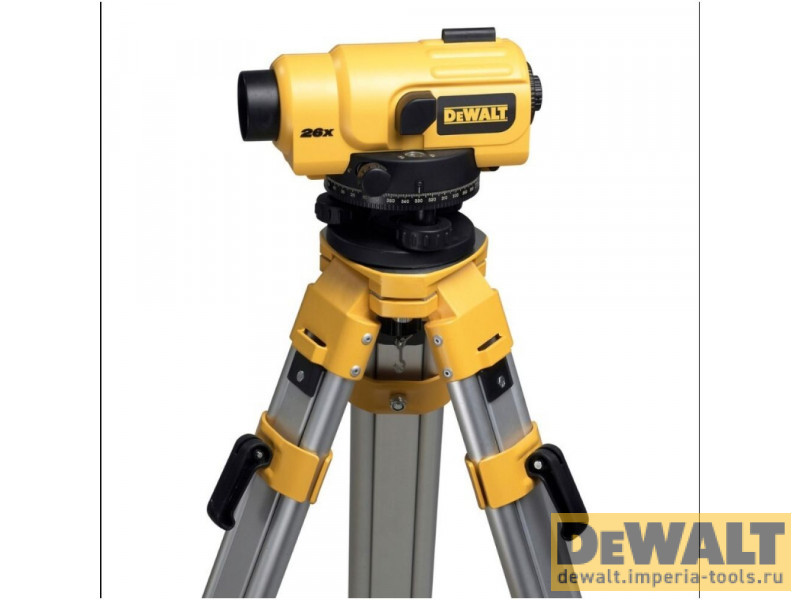Оптический нивелир DeWALT DW096PK, 26-кратный Оптический нивелир DeWALT DW096PK, 26-кратный