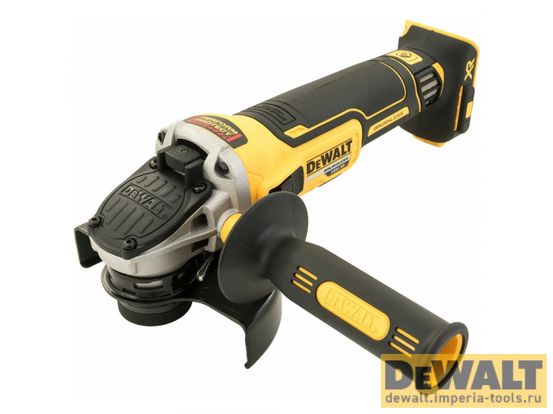 Аккумуляторная бесщеточная углошлифовальная машина DeWALT DCG405NT Аккумуляторная бесщеточная углошлифовальная машина DeWALT DCG405NT