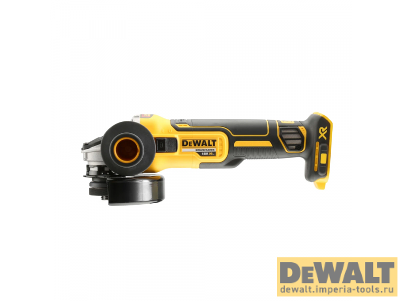 Аккумуляторная бесщеточная углошлифовальная машина DeWALT DCG405NT Аккумуляторная бесщеточная углошлифовальная машина DeWALT DCG405NT