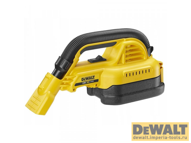 Аккумуляторный пылесос DeWALT для влажной и сухой уборки, XR 18 В, 1,9 л, 180 Вт, без АКБ и З/У, DCV517N Аккумуляторный пылесос DeWALT для влажной и сухой уборки, XR 18 В, 1,9 л, 180 Вт, без АКБ и З/У, DCV517N