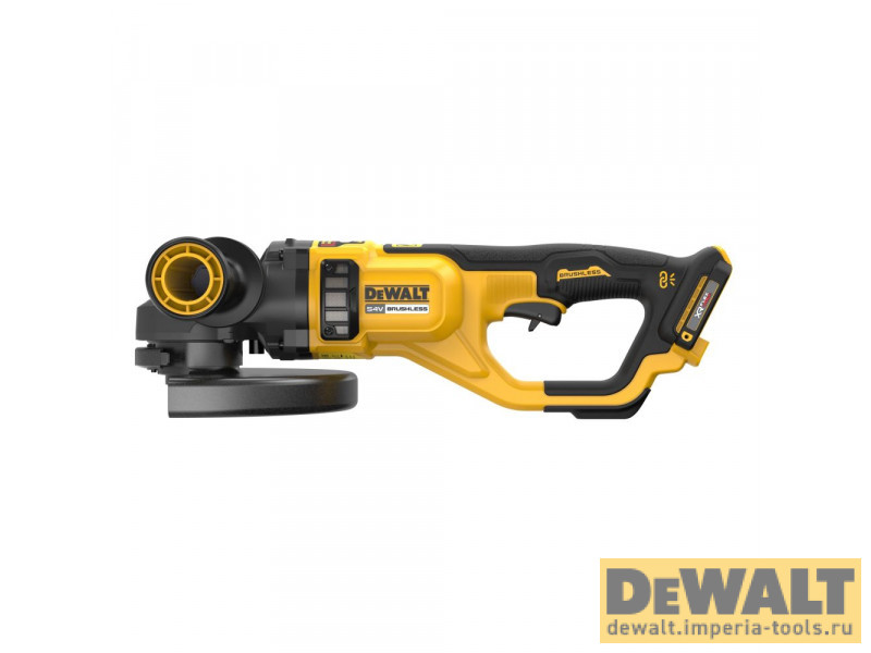 Аккумуляторная угловая шлифмашина DEWALT DCG460NK, 54 В, 230 мм, 6000 об/мин, без АКБ и ЗУ, в кейсе (DCG460NK-XJ) Аккумуляторная угловая шлифмашина DEWALT DCG460NK, 54 В, 230 мм, 6000 об/мин, без АКБ и ЗУ, в кейсе (DCG460NK-XJ)
