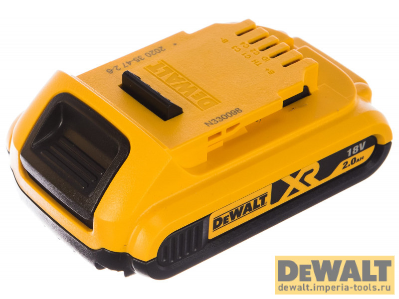 Аккумулятор DeWALT, Li-Ion, 18 B, 2 Ач, DCB183 Аккумулятор DeWALT, Li-Ion, 18 B, 2 Ач, DCB183