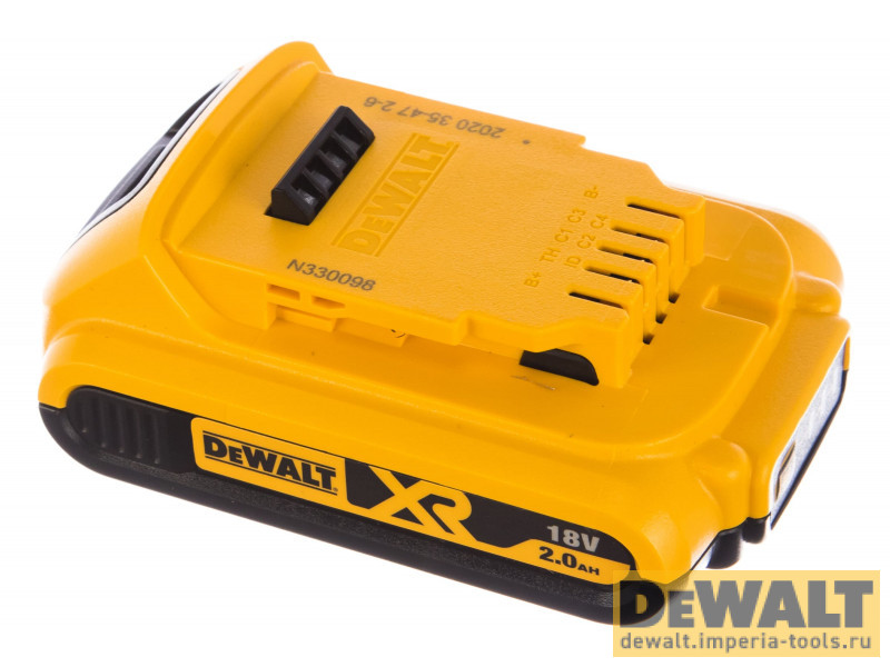 Аккумулятор DeWALT, Li-Ion, 18 B, 2 Ач, DCB183 Аккумулятор DeWALT, Li-Ion, 18 B, 2 Ач, DCB183