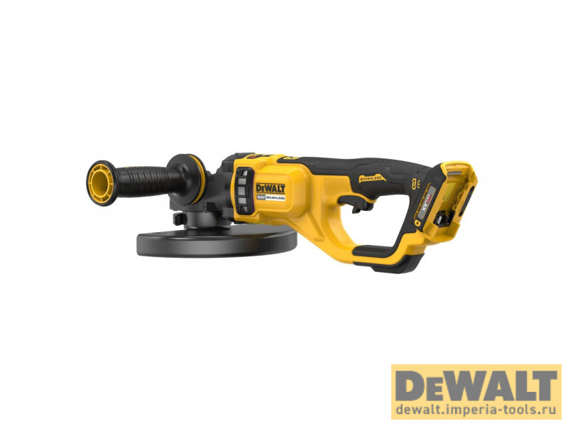 Аккумуляторная угловая шлифмашина DEWALT DCG460NK, 54 В, 230 мм, 6000 об/мин, без АКБ и ЗУ, в кейсе (DCG460NK-XJ) Аккумуляторная угловая шлифмашина DEWALT DCG460NK, 54 В, 230 мм, 6000 об/мин, без АКБ и ЗУ, в кейсе (DCG460NK-XJ)