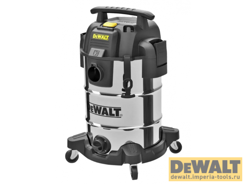 Промышленный пылесос DeWALT, для сухой и влажной уборки, 1050 Вт, 30 л Промышленный пылесос DeWALT, для сухой и влажной уборки, 1050 Вт, 30 л